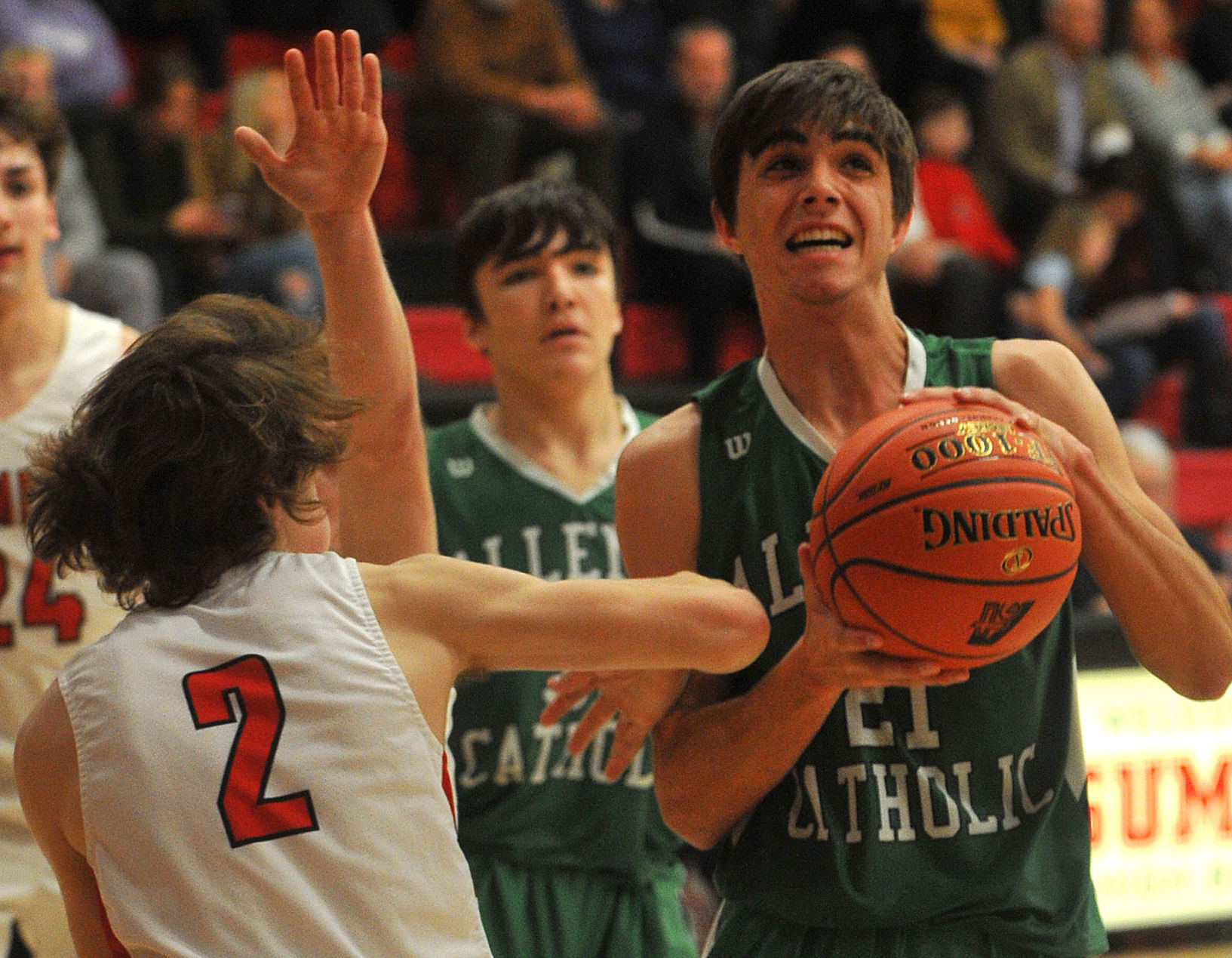Alleman at Assumption boys basketball
